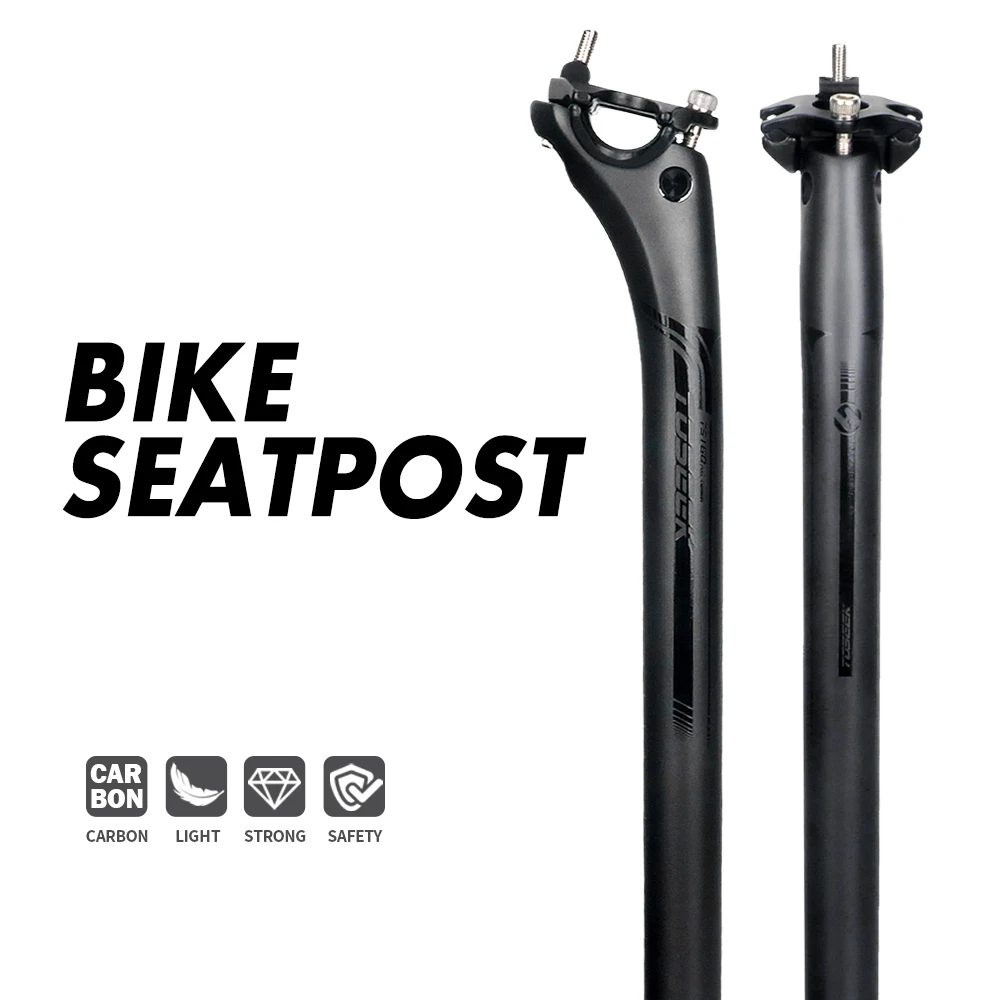 Tige De Selle Vélo Aluminium 27,2 / 31,6 Mm X 450 Mm - Course / VTT / Universel