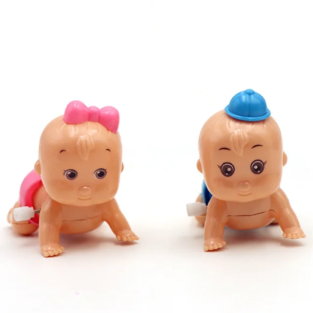 1Pc Kids Cartoon Cute Wind Up Butt Head Shaking Crawling Crawl Clockwork Toy Doll Kid Party Gift For Baby Boy Girl Toys 1