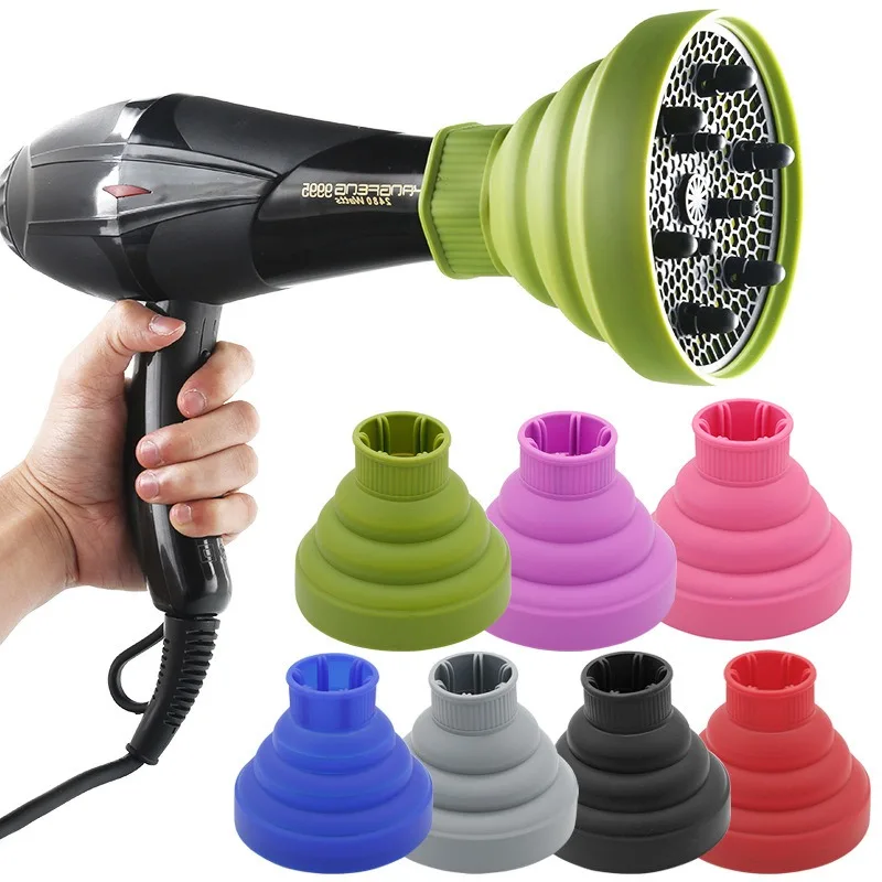 

Suitable 4-4.8cm Universal Hair Curl Diffuser Cover Diffuser Disk Hairdryer Curly Drying Blower Hair Styling Tool Accessories