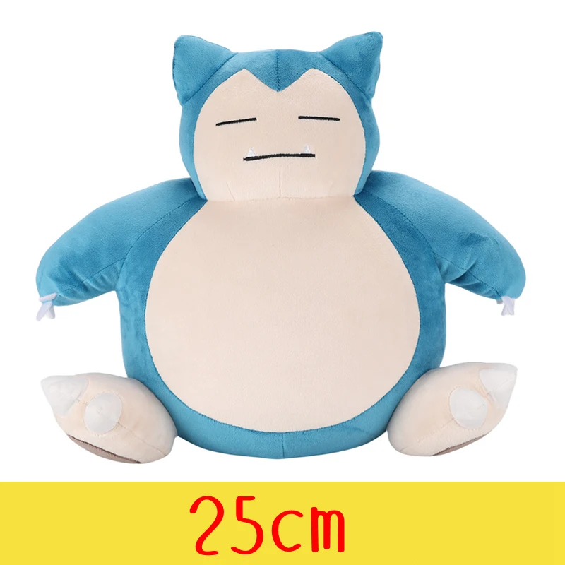 Pokemon Pikachu Gengar Plush Toy Charmander Bulbasaur Squirtle Snorlax Eevee Mew Charizard Cartoon Stuffed Doll Christmas Gifts