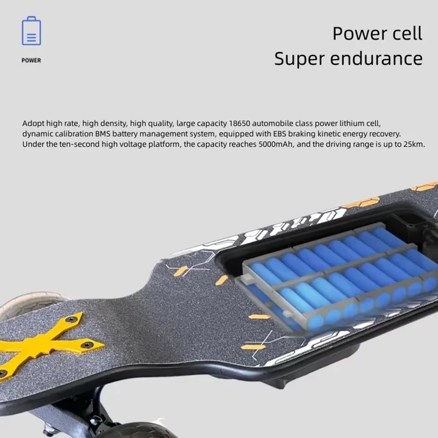 성인을 위한 혁신적인 오프로드 전기 스케이트보드