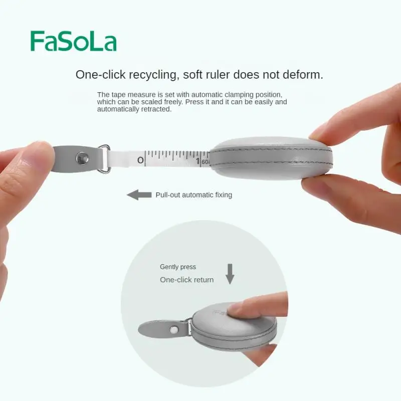 Fasola Body Measuring Tape Sewing Flexible Tape 150cm/60Inch 