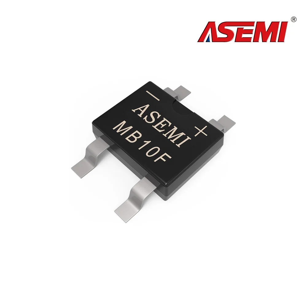 MB10F Bridge Diode Rectifier 1A 1000V ASEMI 50PCS