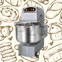 Professional Bakery 100L Pizza Bread Dough Mixer Machines 40kg Food Commercial Spiral Industrial Dough Mixer 1
