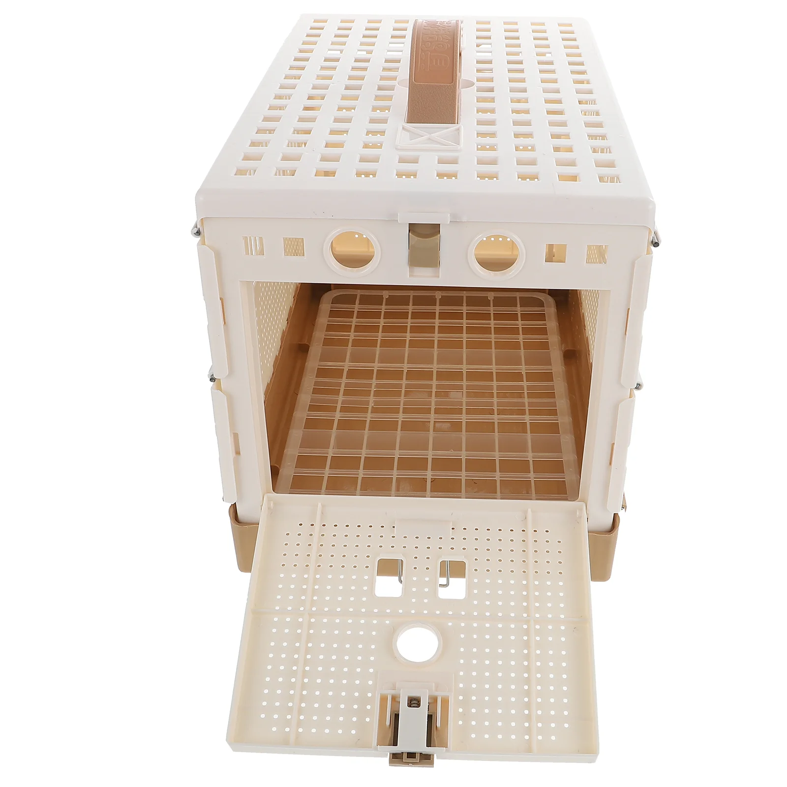 

English title: Rabbit Cage Birds Cage Plastic Pigeon Cage Portable Foldable Transportation Poultry Cage Bird Hunting Cage Pigeon
