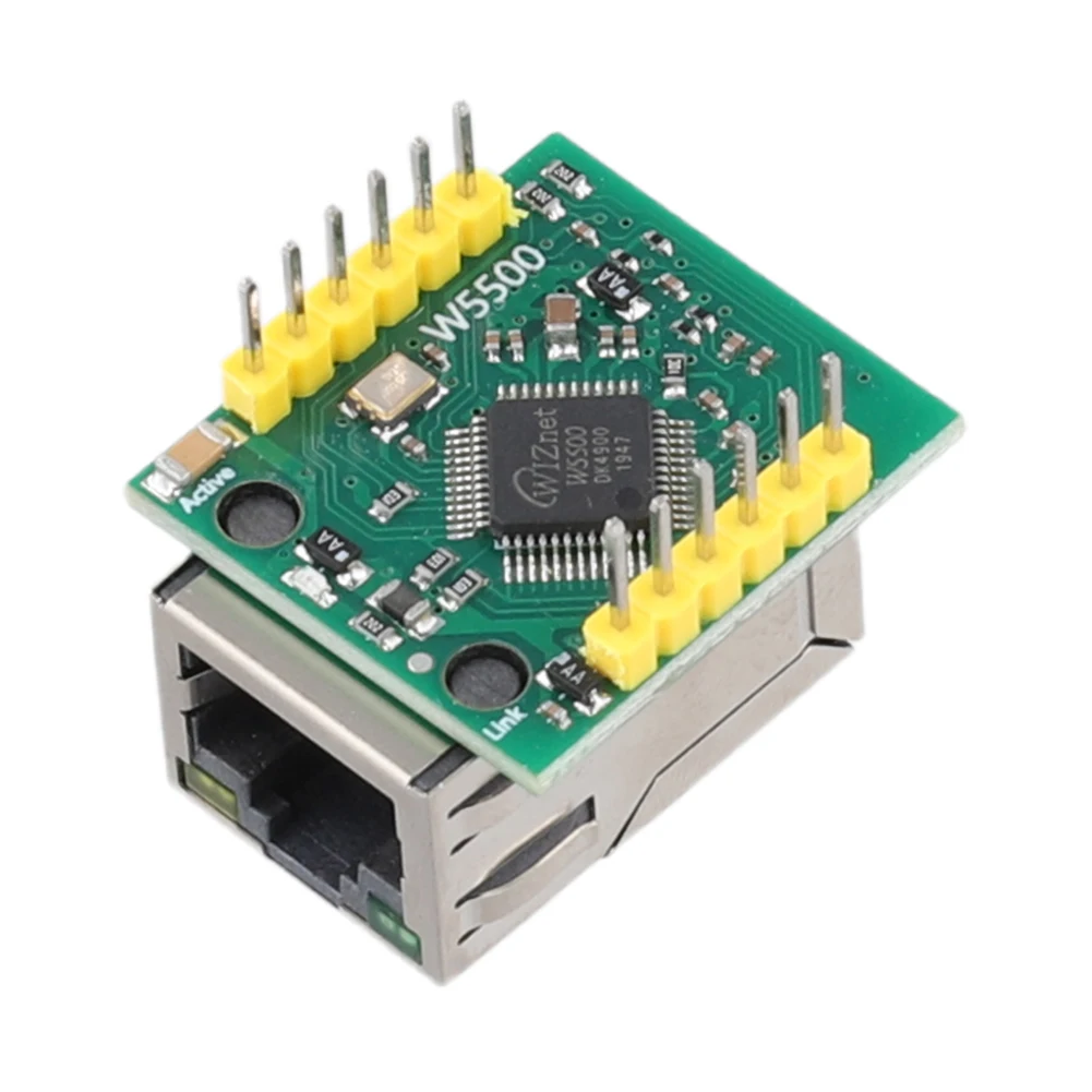 USR-ES1 SPI-LAN/이더넷 변환기, W5500 이더넷 모듈, 3.3V TCP/IP 마이크로컨트롤러, TCP/IP 스마트 전자 제품