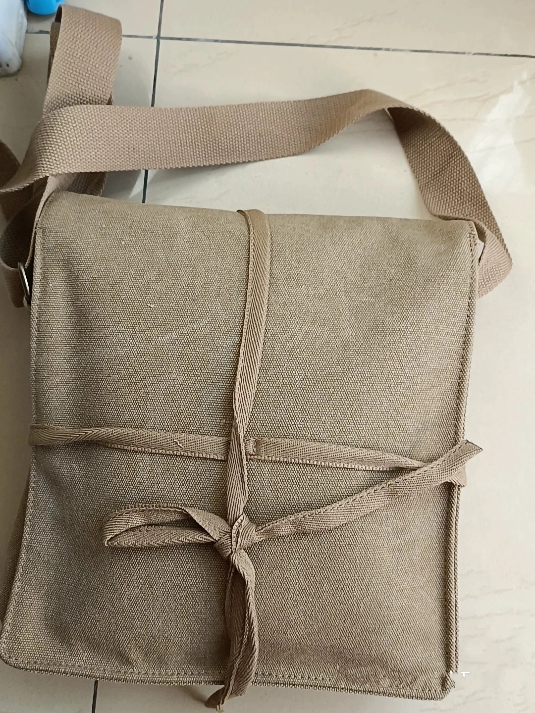 JAPANESE WWII GAS MASK BAG knapsack canvas