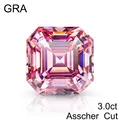 Asscher 3.0ct