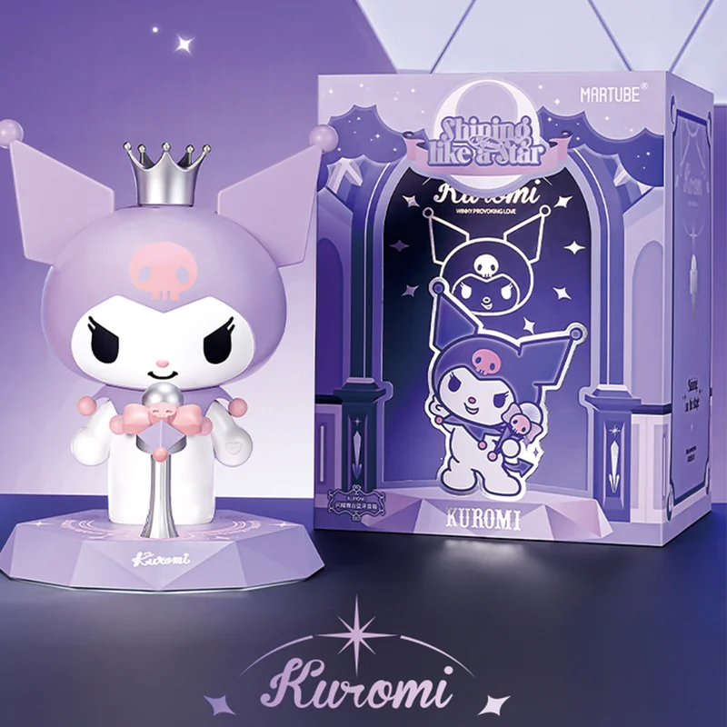 

New Sanrio Kuromi Bluetooth Speaker Kawaii Kuromi Stage Stars Speaker Anime Soundbox Birthday Gifts Women's Day For Girlfriend