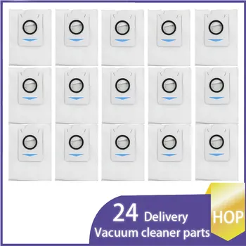 Ecovacs X1 PLUS / T10 PLUS 먼지 봉투 부품, 로봇 진공 청소기, 일회용 쓰레기 봉투, 먼지 봉투 교체 액세서리