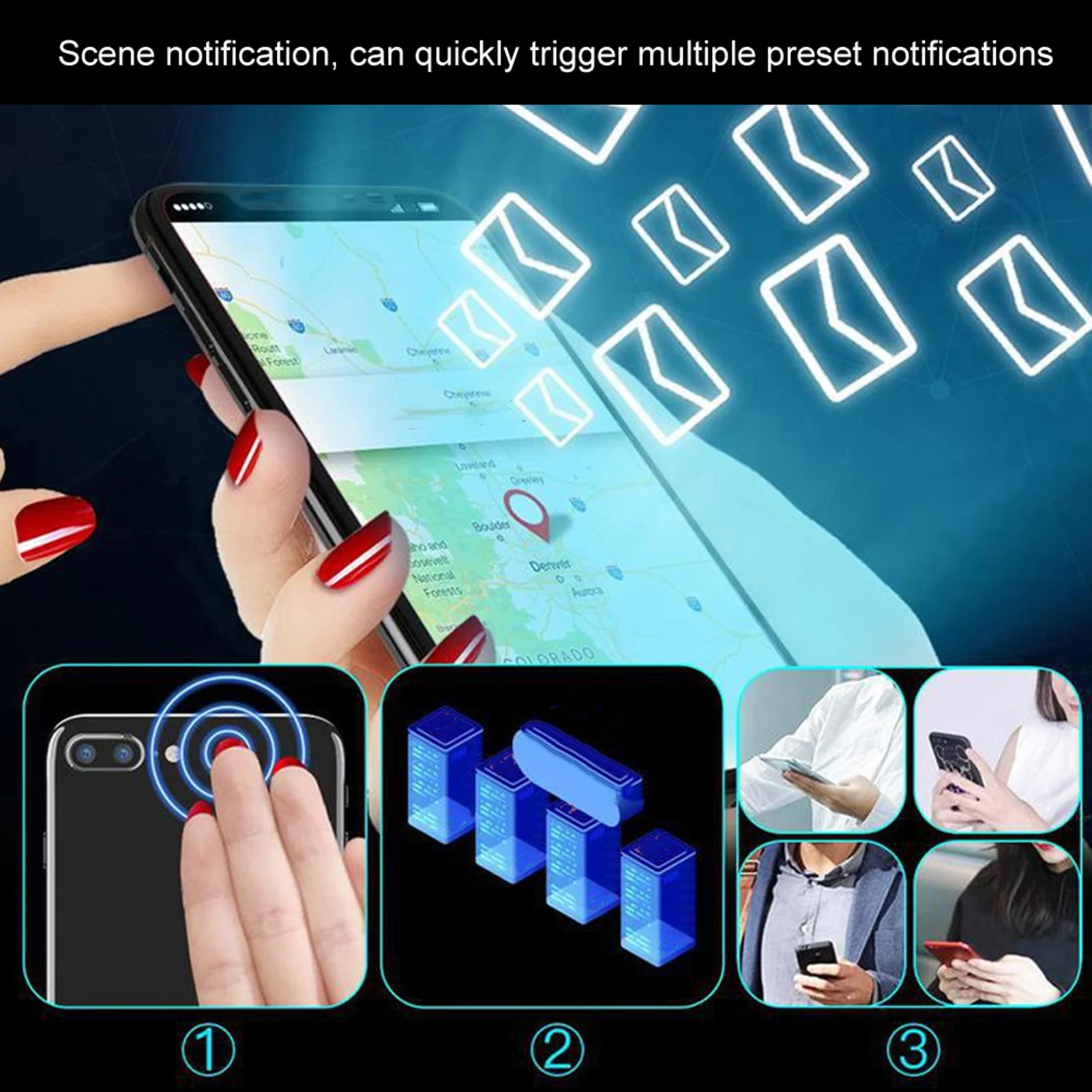 Smart Nail Chip N3 Smart Nail Chip Soft Skin Friendly Flexible Sticker Built In Devices Accessories