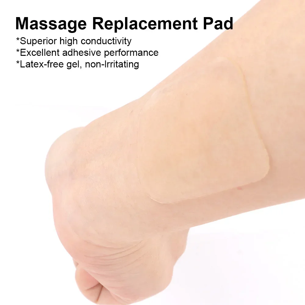 Gel Pads 10/20/50/100PCS electrode pads muscle stimulator For Ems Neck Massager Exerciser Replacement Gel Patch Muscle Stimulator Sticker Accessory No Host