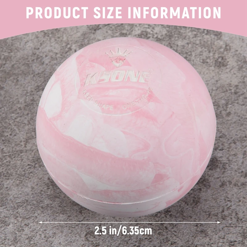 KSONE Lacrosse Massage Ball-Portable Fitness Massage Ball -Muscle Roller-Relaxation Soft Ball