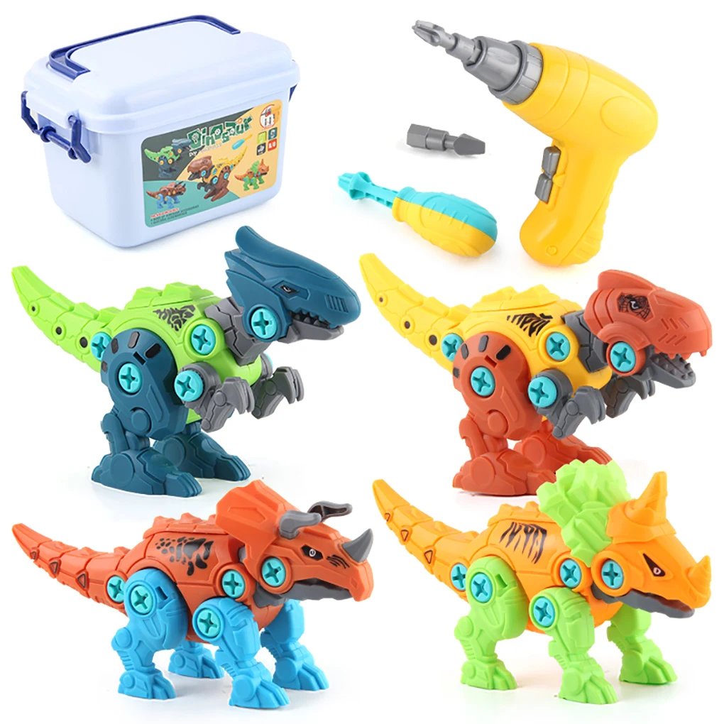 

1 Set Dinosaur Toy Sets Preschool Toys Disassembly Building Block