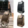 Replacement Bag for Shopping Cart Large Capacity Foldable Grocery Cart Bag for Utility Cart Folding Carts Grocery Shopping Carts 3