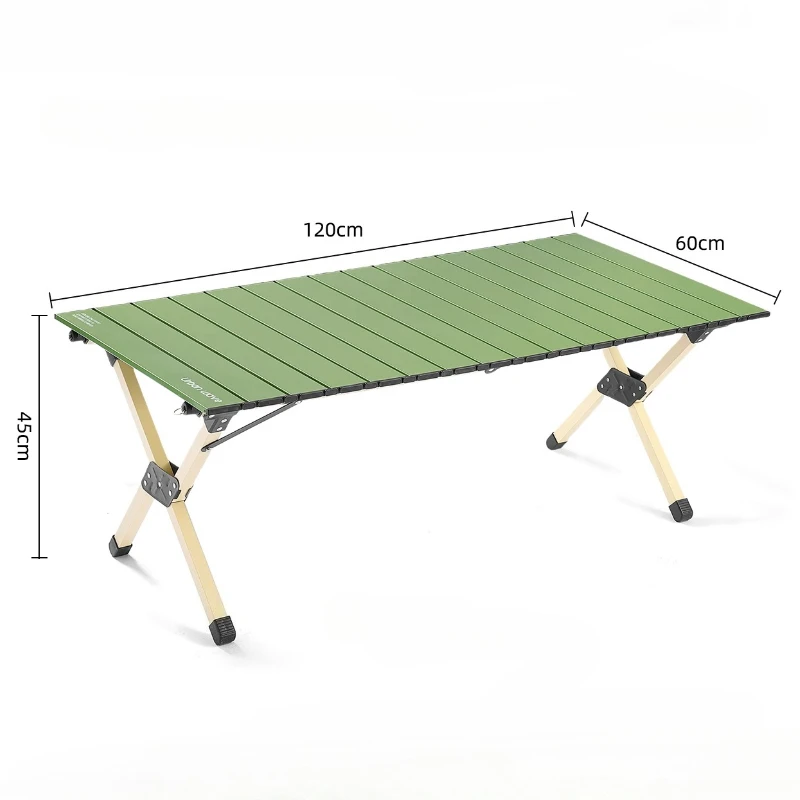 Gazebo Tavolo da esterno portatile Tavolo da campeggio moderno per adulti da giardino Tavolo da esterno Patio Balcone Tuinmeubelen Set di mobili da esterno - immagine 5