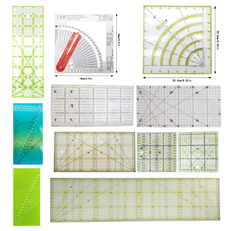 Acrylic Sewing Ruler 1