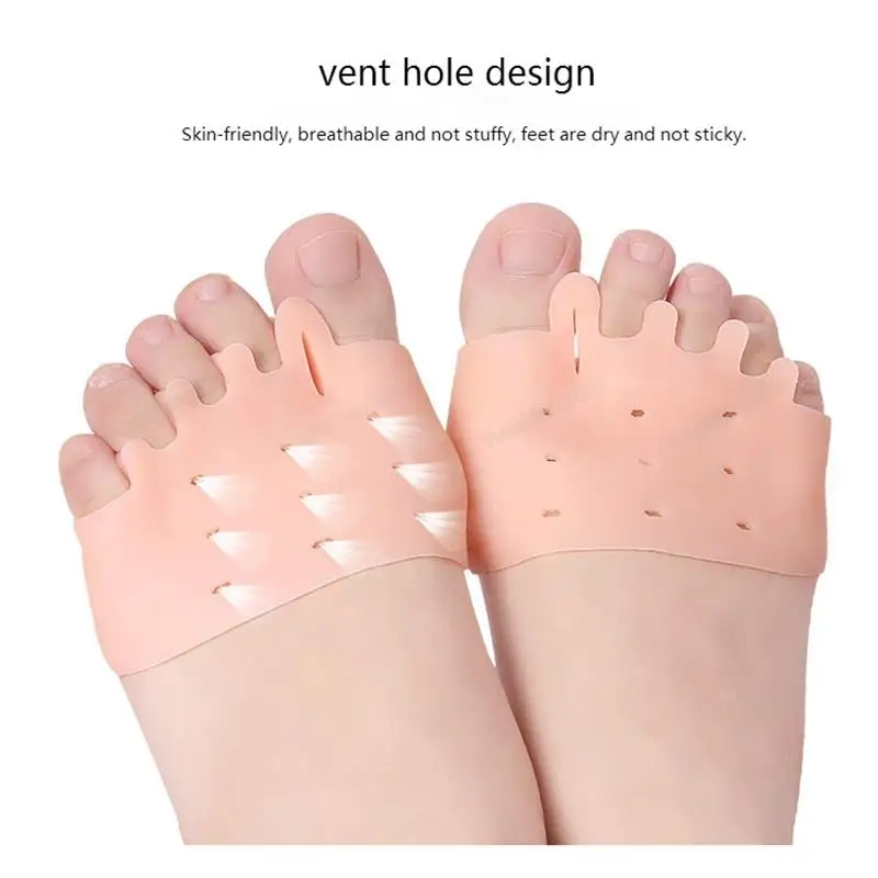 Forefoot Pads Shoe Insoles Orthopedic Comfortable Women Toe Separator Foot Care