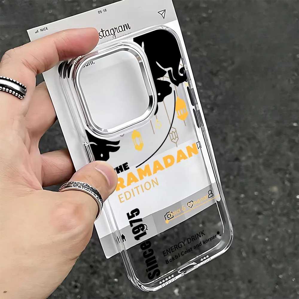 Fashion B-bulles Phone Case For iPhone 17 16e 16 15 14 13 12 11 mini Pro Max X XR XSMAX 8 7 Air Plus Transparent Soft Cover 4