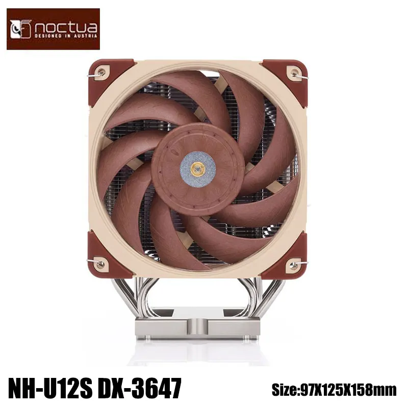 Noctua-デスクトップCPUクーラー,サイレントファンタワー,NH-U12S mm