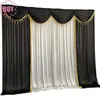 Modern Curtains For Living Dining Room Bedroom Background Black And White Curtain Decoration Soft Layout Customization 6