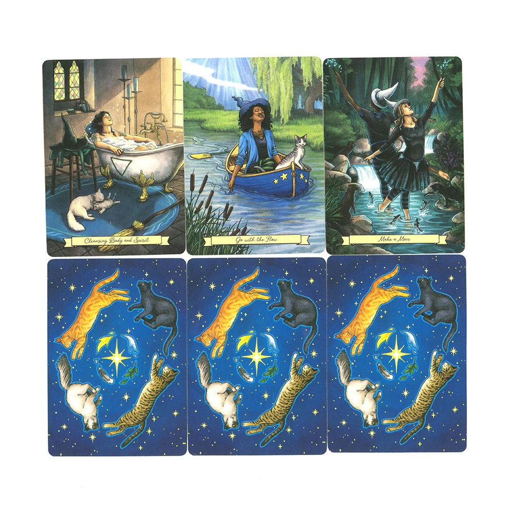 in Board Games  Decks  Everyday Witch English Oracle Cards Deck Mysterious Fate Divination  Tarot Cards for Beginners 6