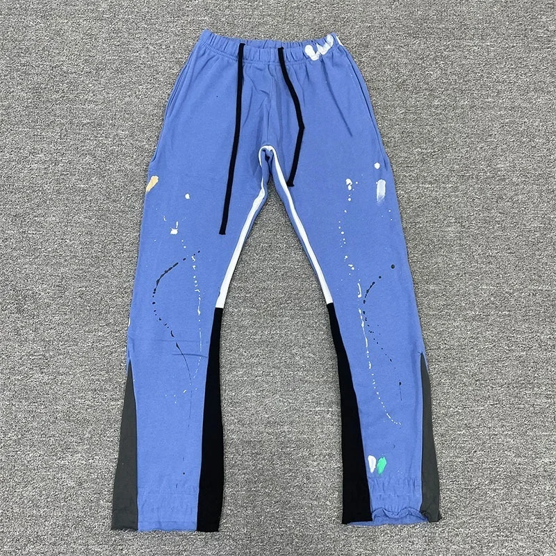 Pantalones De Chándal Para Hombre, De Seda De Hielo, Pantalones