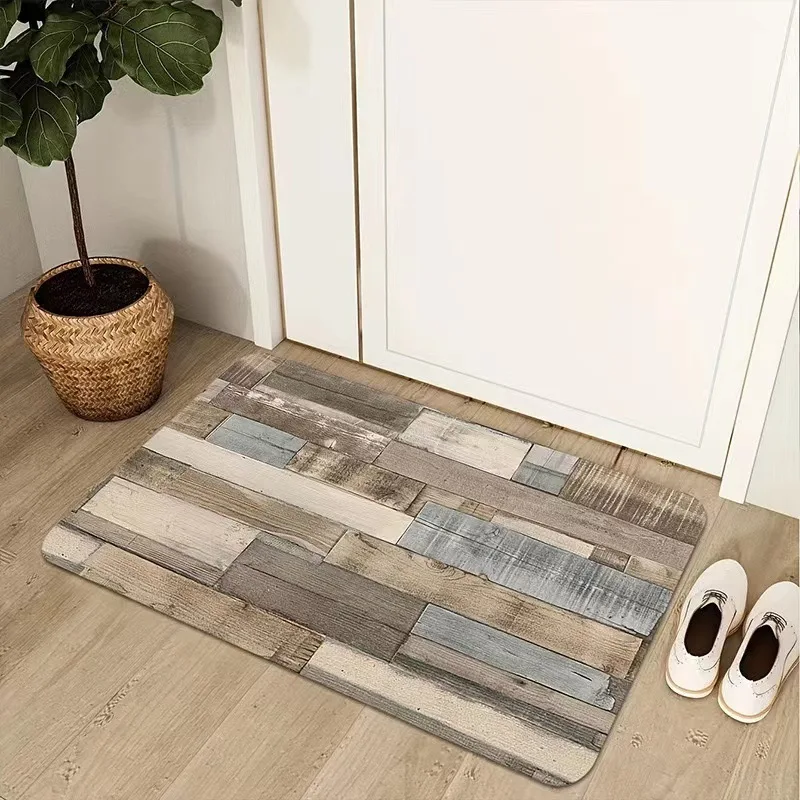 1/2PCS Modern Simple Kitchen Mat Set Long Strip Absorbent Oil Absorbent Foot Mat Household Bathroom Door floor mat