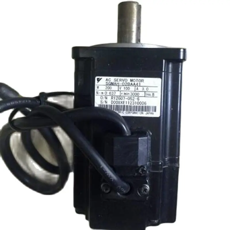 

Tested Working AC Servo Motor SGMAH-02BAA41