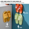 Slipper Rack Self-adhesive Bathroom Simple Slipper Hook Toilet Drainage Rack Wall Mounted Bedroom Storage Hook Shoe Drying Rack 4