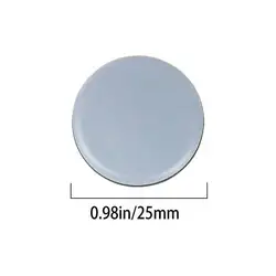 Self-Adhesive Furniture Glides - Floor Protector Pads (8pcs 25mm)