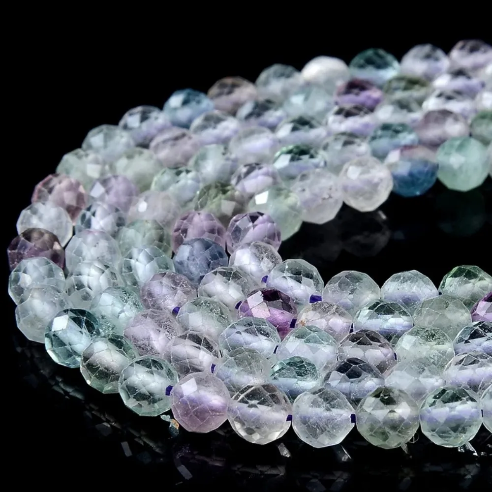 Nat rlicher Fluorit Edelstein Klasse aa mikro facettierte runde lose nat-rlicher-fluorit-edelstein-klasse-aa-mikro-facettierte-runde-lose