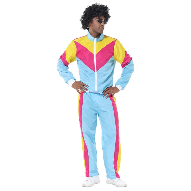 80 S Outfits For Men 80s 90s Costume Men Women, Retro Fancy Dress