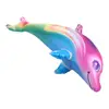Colorful Inflatable Dolphin Pool Beach Swimming Game Toy Pool Float Water Sports Inflatable Toys for Kids Gifts 4