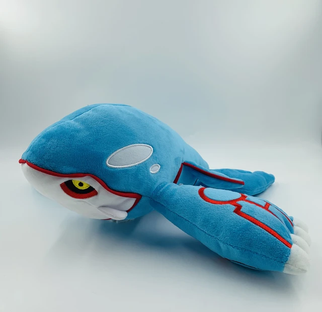 TAKARA TOMY-Pokemon Kyogre Brinquedos de Pelúcia para Crianças, Boneca  Recheada Macia, Animais Desenhos Animados, Presentes para Crianças, 26cm -  AliExpress