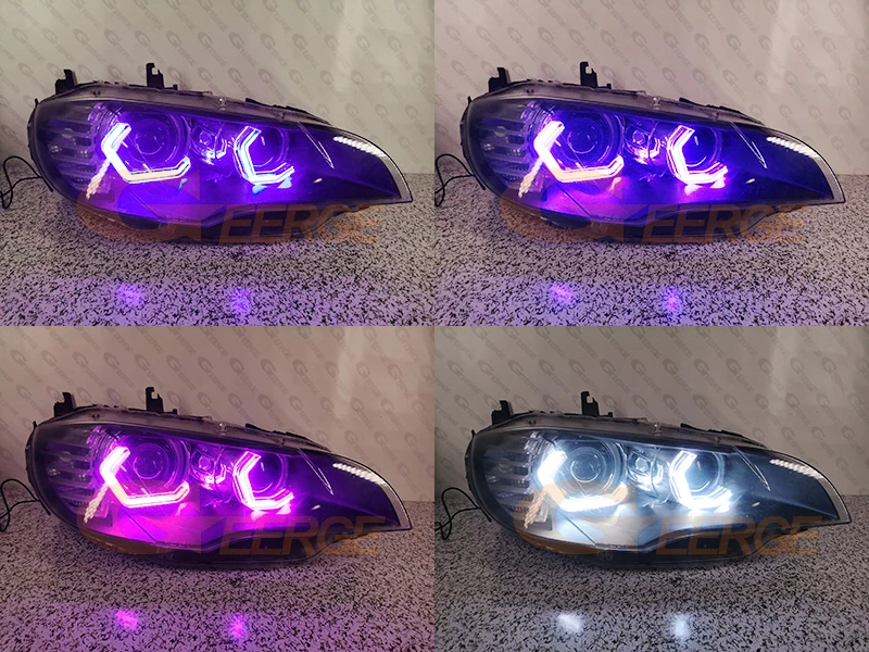 For BMW X6 X6M E71 E72 Concept M4 Iconic Style Dynamic Hex RGB LED