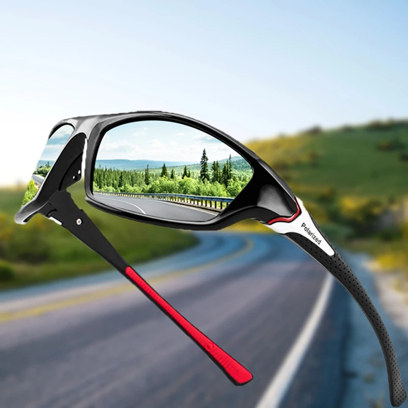 Polarized sunglasses New Polarized Sunglasses For Men Driving And Cycling Night Vision Outdoor Sports Retro Travel Classic Sunglasses Uv Protection