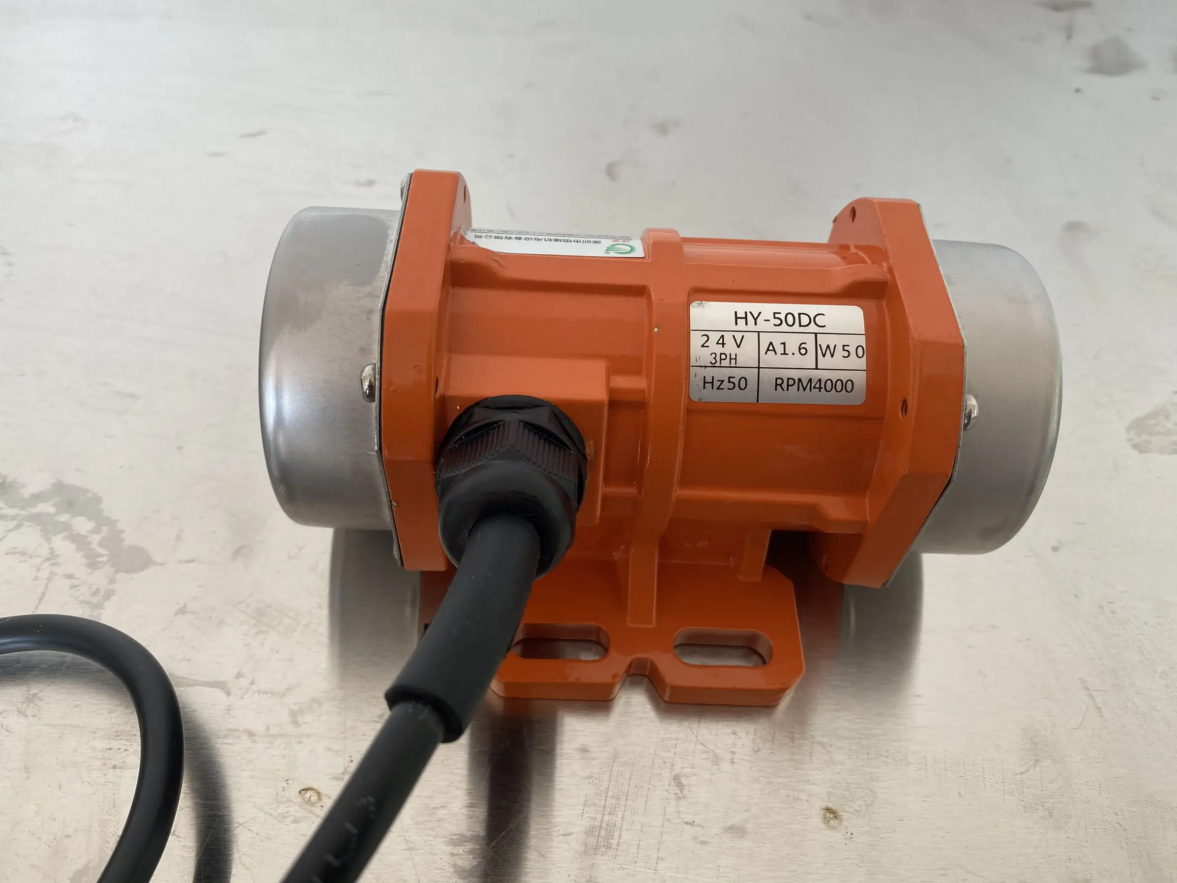 S70934cd8102940cab8726355da42b908i 15W-50W 12V 24V DC bezszczotkowy silnik bldc silnik wibracje elektryczne wibrator do betonu wysokiej częstotliwości wibrator ekscentryczny