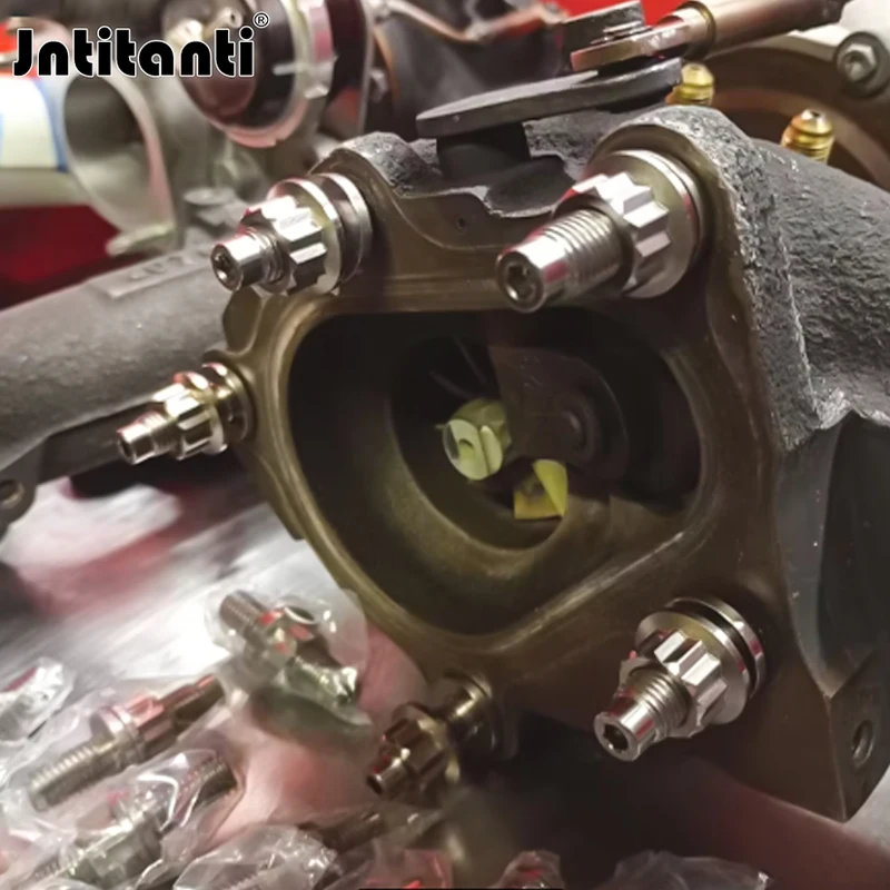 Boost Junkie Racing Titanium Turbo To Manifold Stud Kit M10x1.5mm 45mm