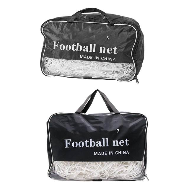 Soccer Net Replacement with Carry Bag Practical Football Soccer Goal Net for