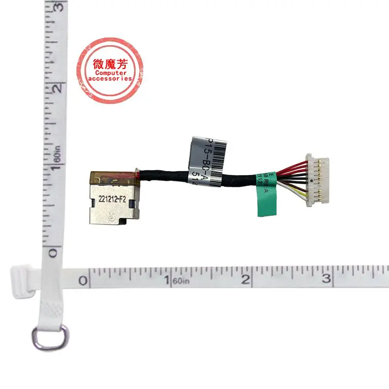 

DC Power Jack Cable for HP 15-AU/AS/DA TPN-Q175 W114 TPN-Q103 W141 13-S 11-K 14-aq 14-AL 13-D 13-AR