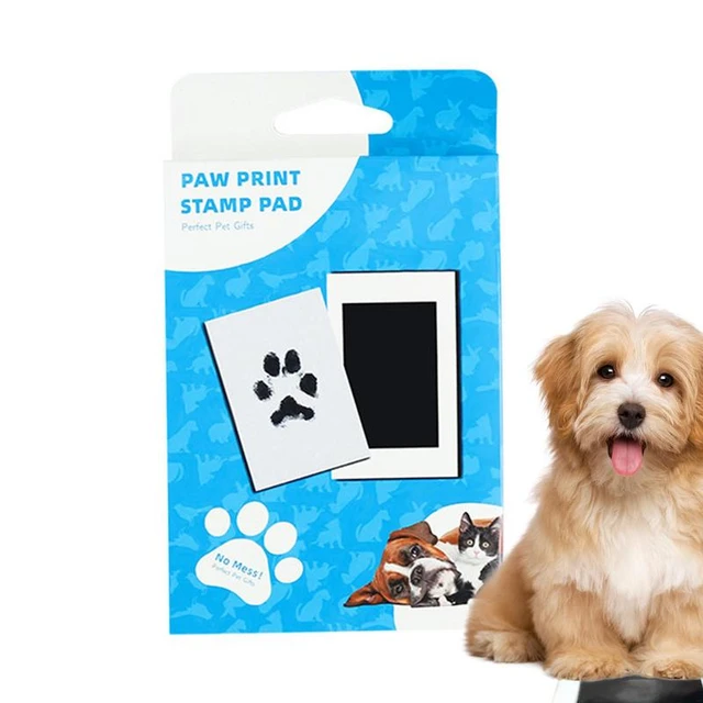 Real Dog Paw Print Ink