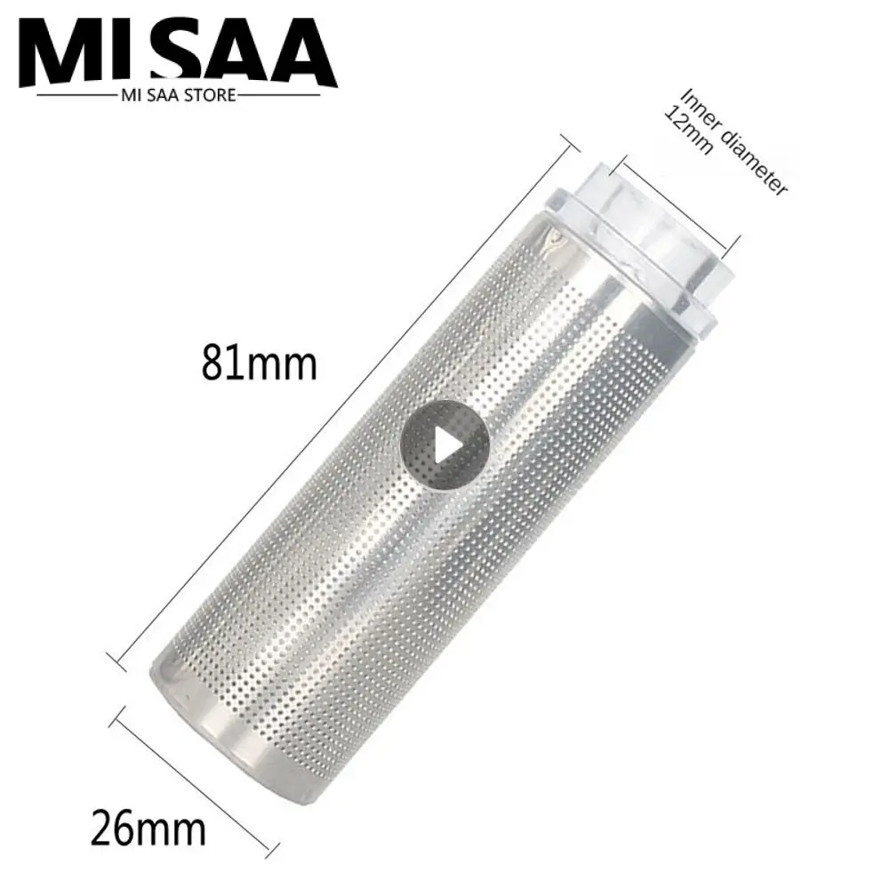 Fish Tank Water Purifier Fish Tank Filter Set Stainless Steel Prevent Debris Aquarium Filter Set
