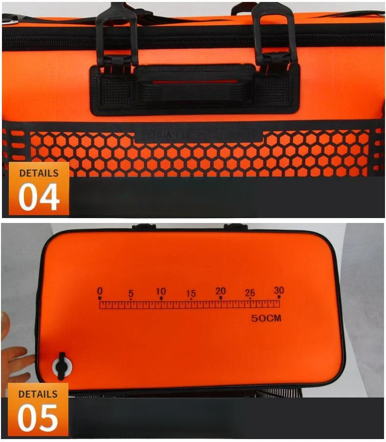High Quality EVA Fish Bucket Fishing Bag For Storing Live Fish And Fresh Bait