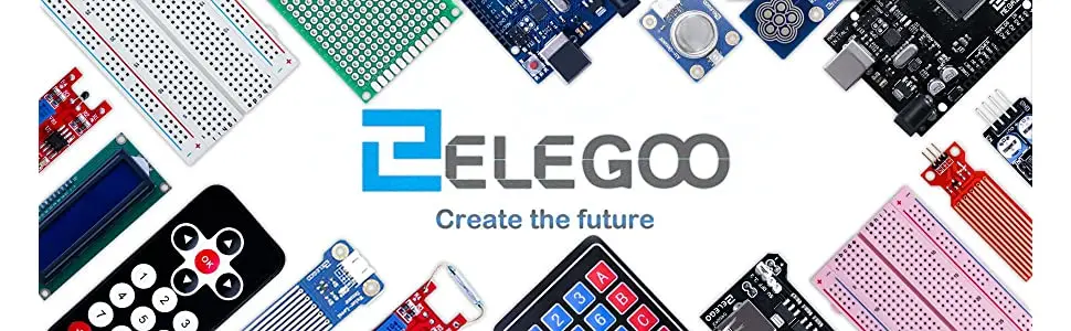 ELEGOO UNO Project Basic Starter Kit with Tutorial | Arduino IDE Compatible