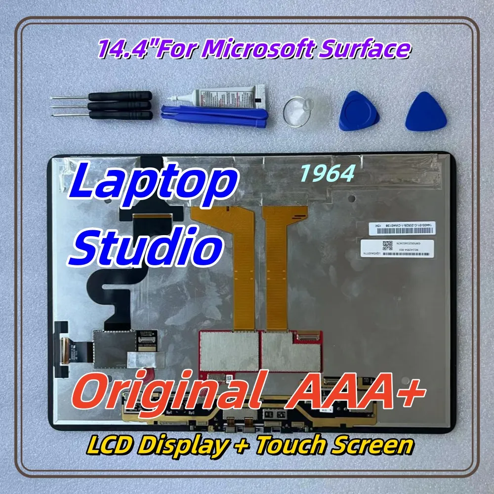 14.4 "Originale Per Microsoft Surface Laptop Studio Display Lcd Touch Screen Digitizer Assembly Per Surface Laptop Studio 1964 Lcd