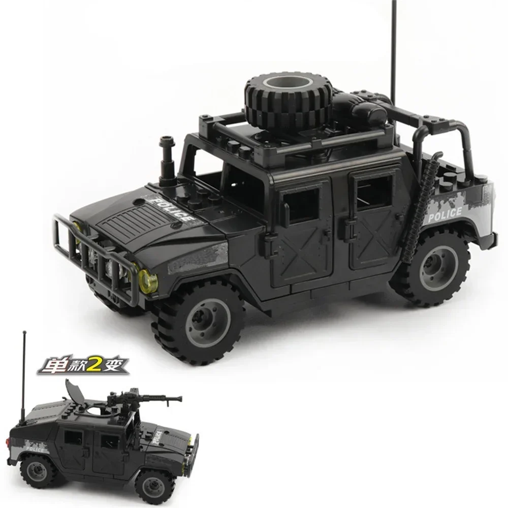 Special Forces Armored Vehicle DIY Building Blocks Toy Set