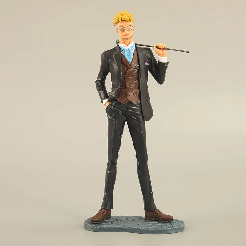 

24cm One Piece Cartoon Anime Ace Marco PVC Action Figure Toys Collection Model Doll Birthday Gifts For Children