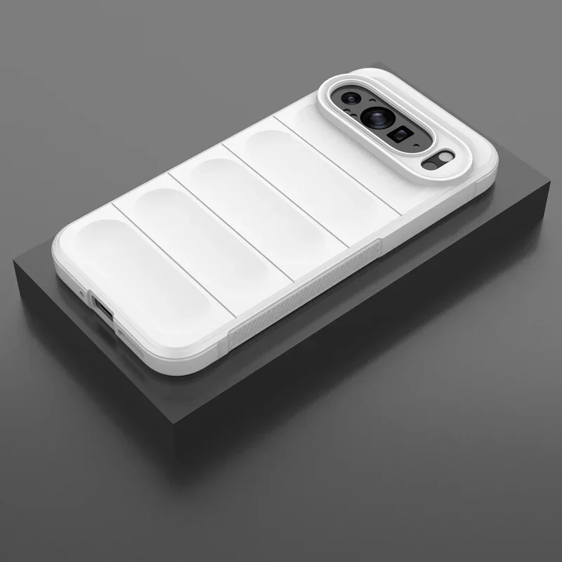 Premium Silicone Shockproof Frosted Phone Case - Soft, Skin-friendly, and Rugged Protection