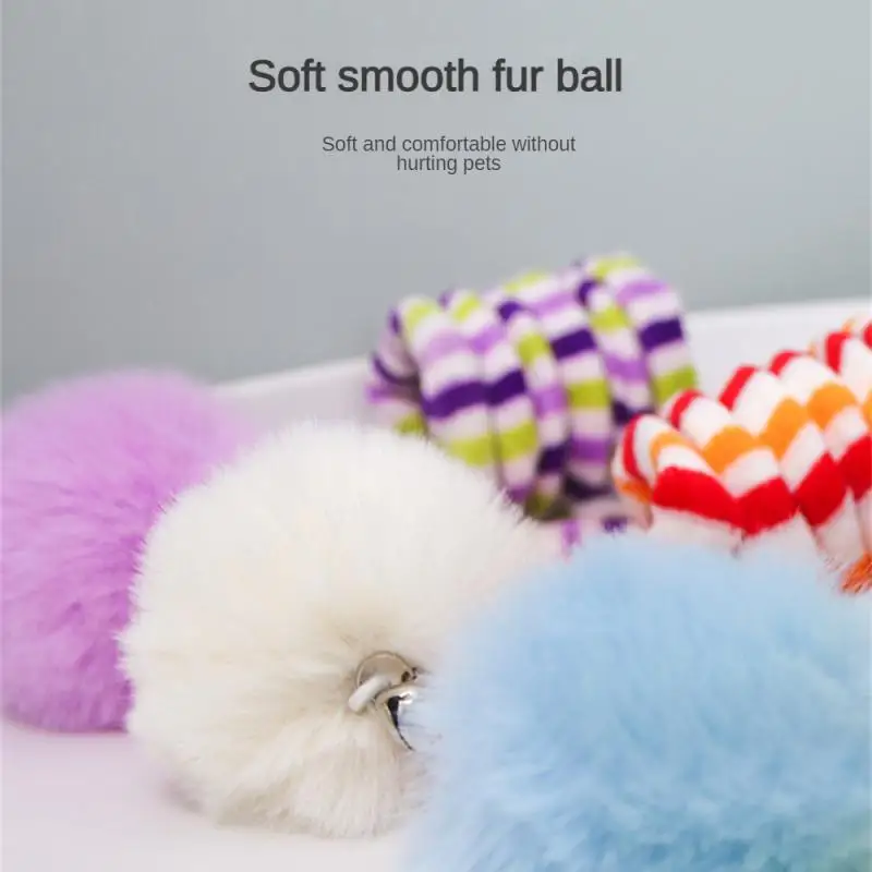 Interactive Simulation Cat Toy Self-hey Interactive Toy Kitten Playing Teaser Wand Cat Bell Hanging